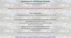Desktop Screenshot of airfields-freeman.com