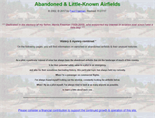 Tablet Screenshot of airfields-freeman.com